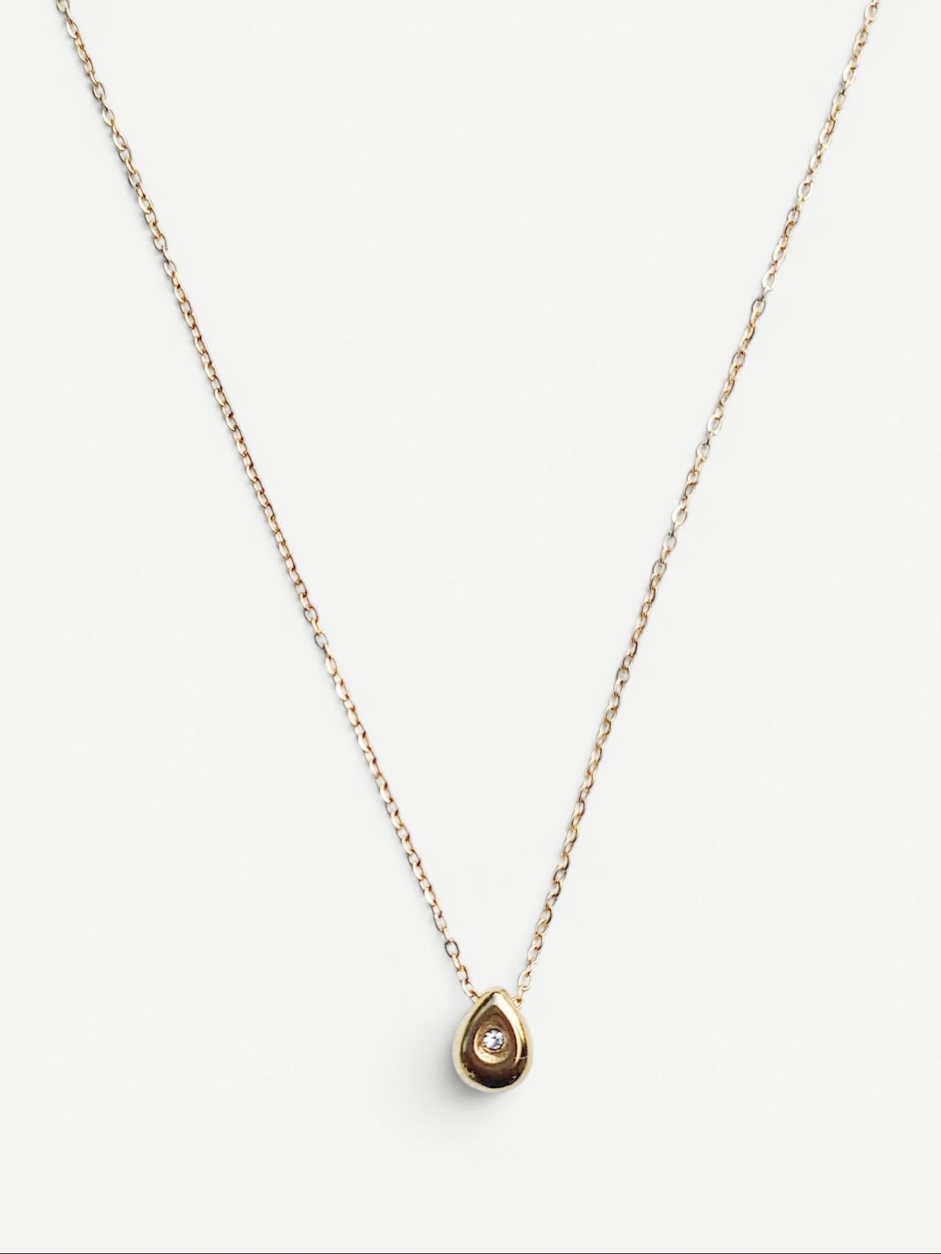Tear drop necklace