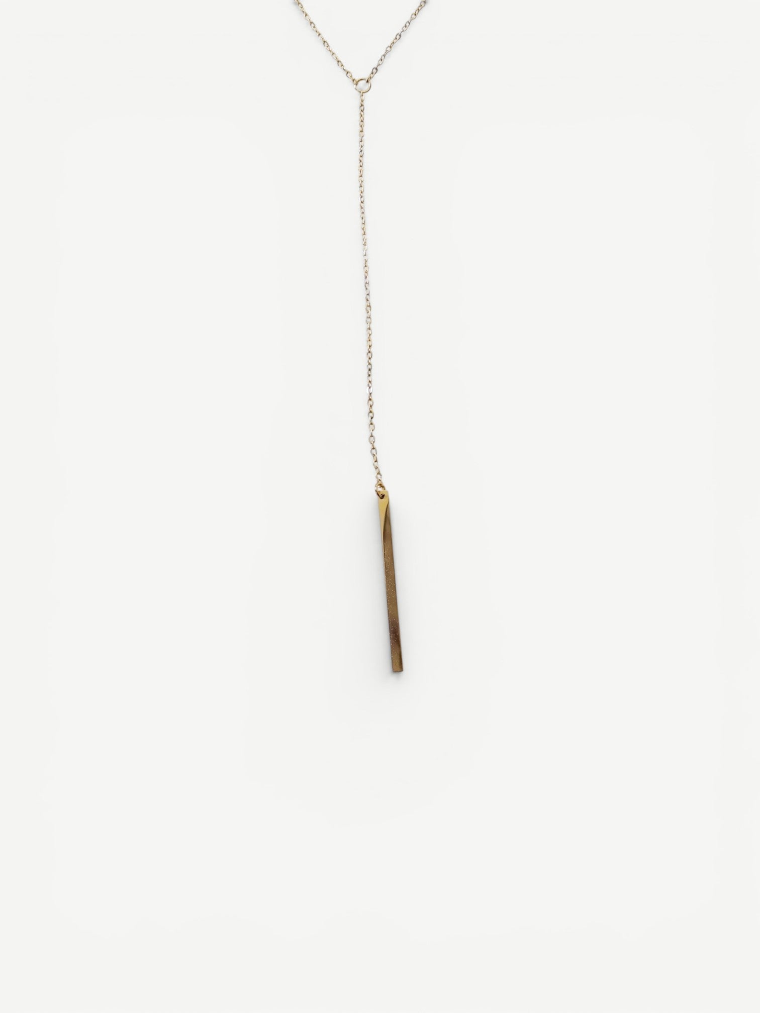 Bar Lariat necklace