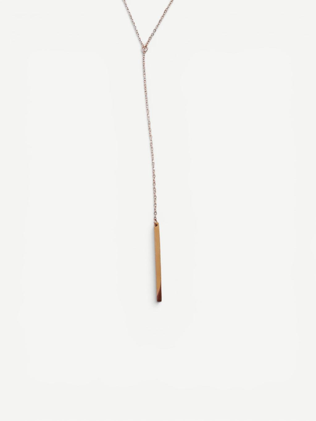 Bar Lariat necklace