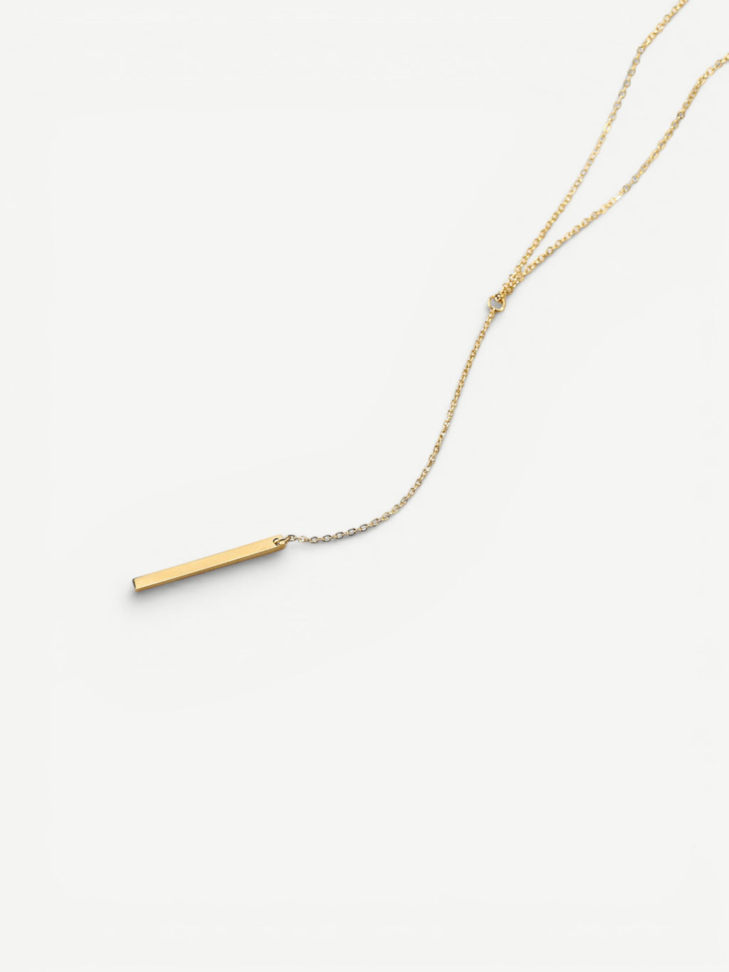 Bar Lariat necklace
