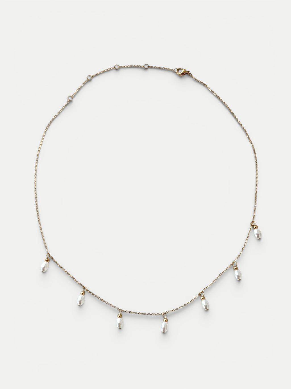 Pearl Cascade Necklace