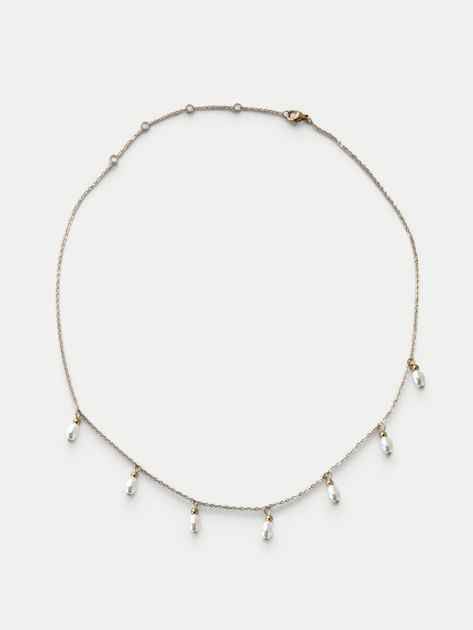 Pearl Cascade Necklace