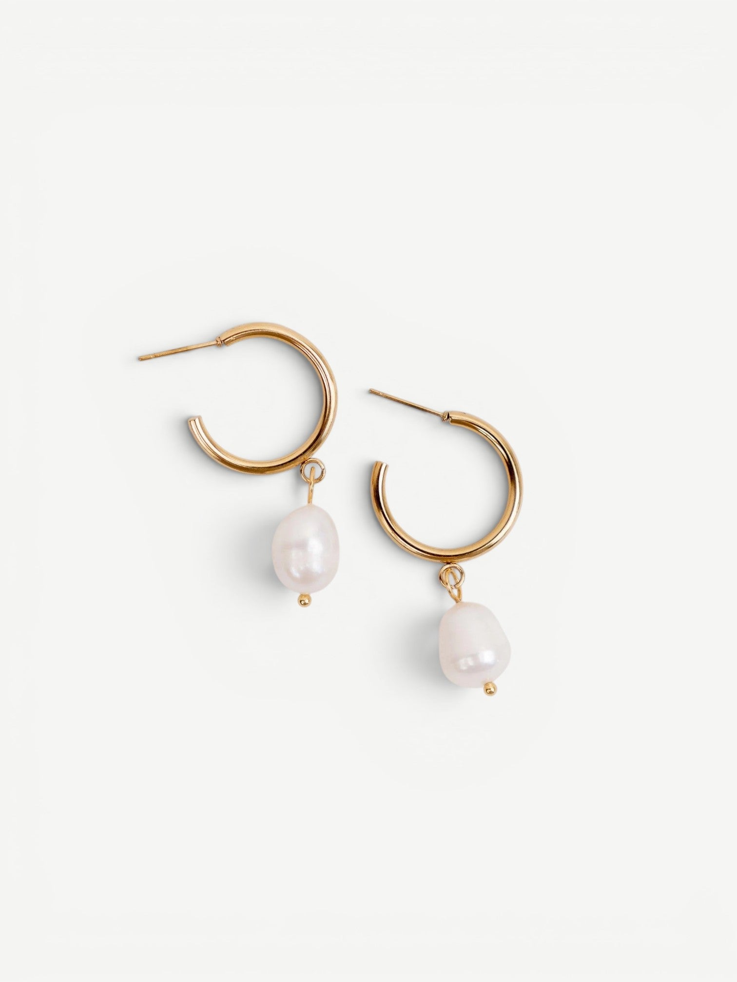 Pearl Hoops